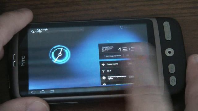 Android 3.0 Honeycomb на HTC Desire смотреть онлайн