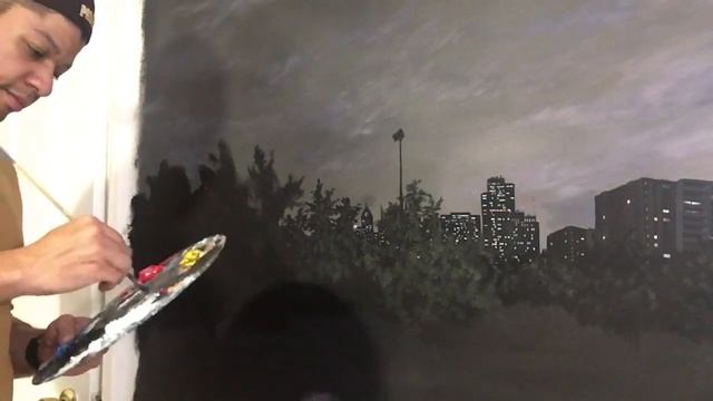 Skyline Done! Finally! | Live Painting | Twitch VOD (2021/11/07) смотреть онлайн