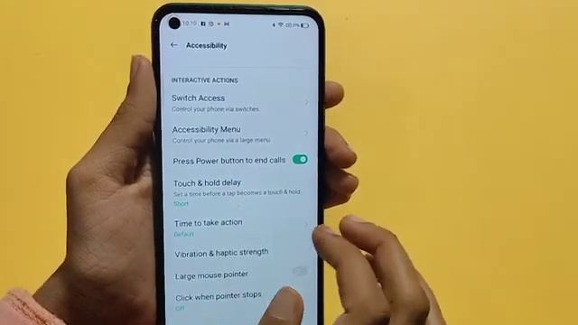 how to on power botton ends call in Realme 9 pro | power botton ends call setting смотреть онлайн