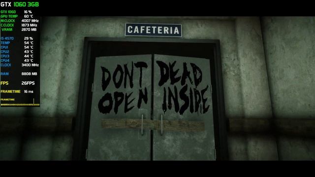 GTX 1060 3GB | The Walking Dead Destinies | i5 4570 | 16GB смотреть онлайн