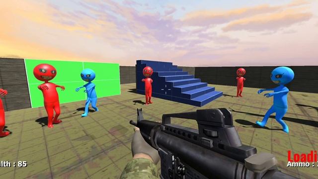 Blue & Red Alien - Fps Shooting Games 3D _ Android GamePlay. #50 смотреть онлайн