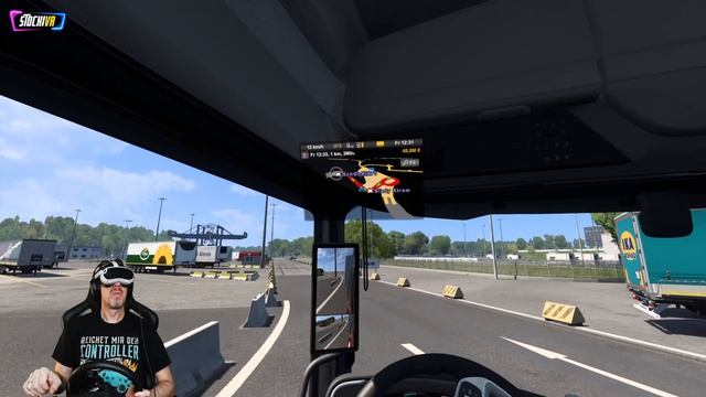 EURO TRUCK SIMULATOR 2 VR // Konvoi Multiplayer - ETS2 - #ets2vr смотреть онлайн