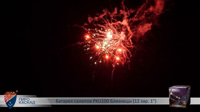 Батарея салютов PKU100 Близнецы 12 зар 1 смотреть онлайн