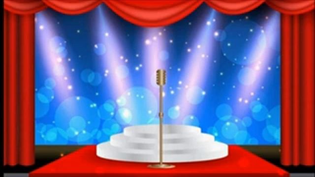 Футаж. Сцена, микрофон. смотреть онлайн