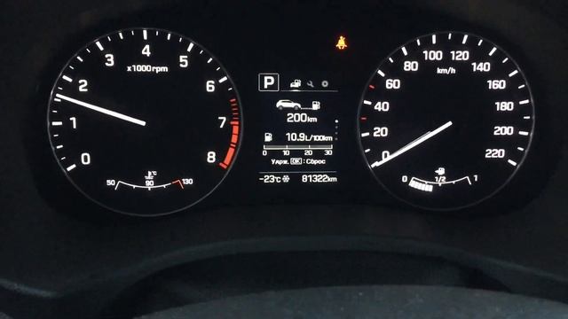 Hyundai Creta. Запуск в мороз. смотреть онлайн