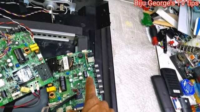 LED TV Replacing Motherboard,LED TV No Picture No Sound Pcb TP. MS339.,TP. VST59S. PB813