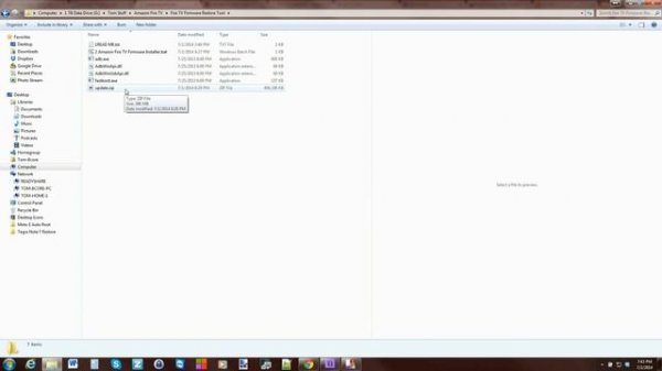 Amazon Fire TV Firmware Update or Downgrade Script Tool