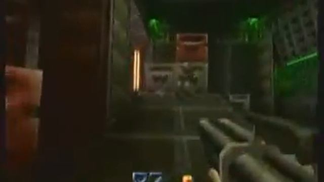 Quake II walkthrough (Hard, All secrets/enemies) E1M2 Central Complex смотреть онлайн