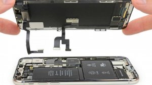 iPhone X ЗАМЕНА АККУМУЛЯТОРА