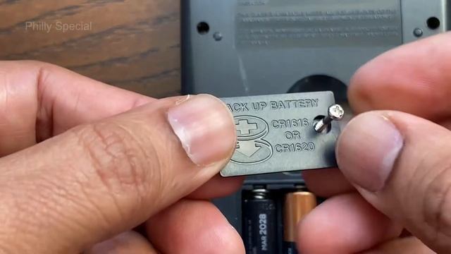 Change Back Up Battery In TI 83 Plus Calculator