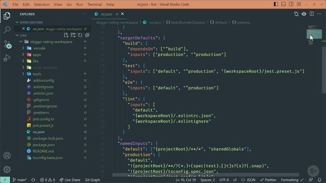 304. Demo - Creating a Nx Workspace 1 - Explore the Workspace смотреть онлайн