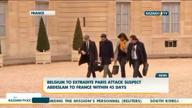 Абдеслам будет экстрадирован во Францию через 45 дней - Kazakh TV смотреть онлайн