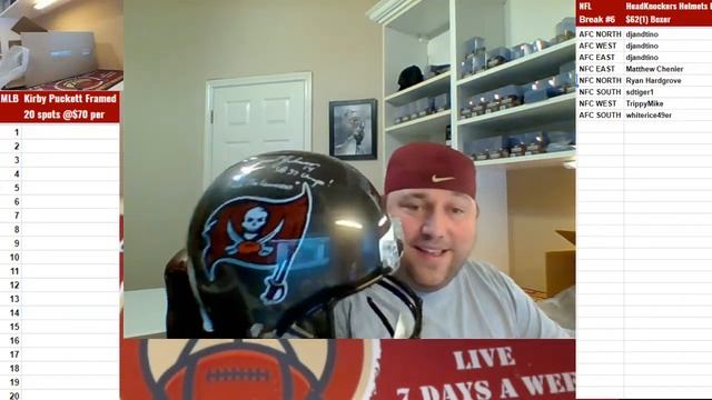 2019 01 19 2019 NFL Full Size Helmets #102, 1 Boxer Random Divs, Brad Johnson w SM and Fire the Can смотреть онлайн