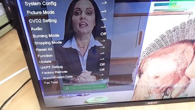 TV AKAI SERVICE MENU смотреть онлайн