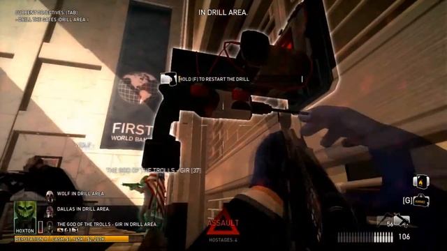 Failthrough; Payday: The Heist - 2 - He Didn't Start The Drill смотреть онлайн