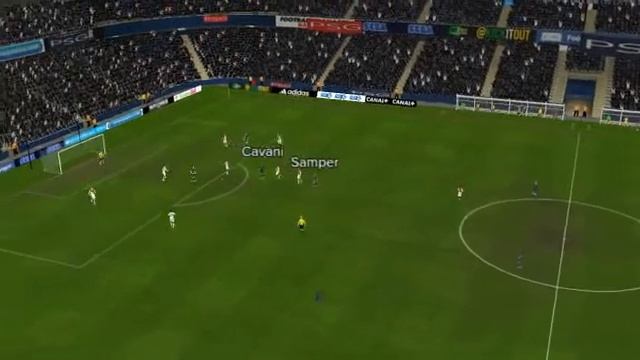 PSG AS Monaco Pjanic Гол 39 минут ТВ 360p смотреть онлайн
