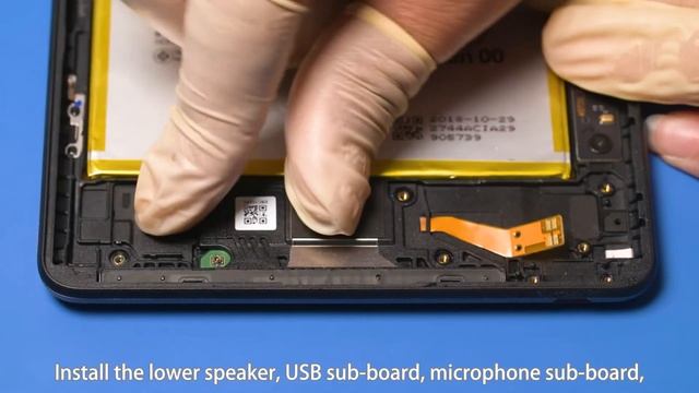 HUAWEI MediaPad M5 Lite&HONOR MediaPad 5 8 Inch Jordan2 Replace The Rear Cover Assembly