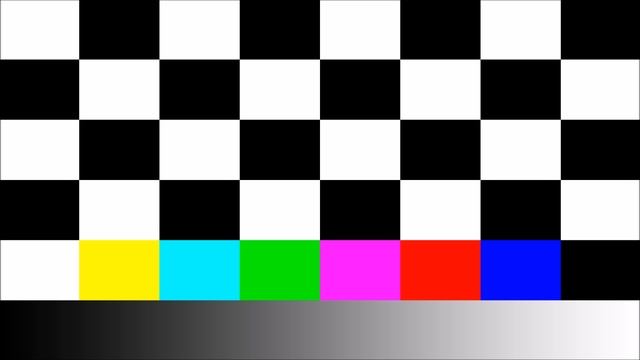 Chess Pattern For Samsung TV Calibration