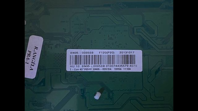 Fixing A Samsung UE40F6510