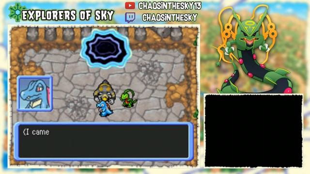 Pokemon Mystery Dungeon: Explorers of Sky Playthrough with Chaos part 41: Grovyle's Sacrifice смотреть онлайн