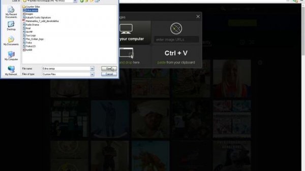 How to upload a GIF on imgur.com