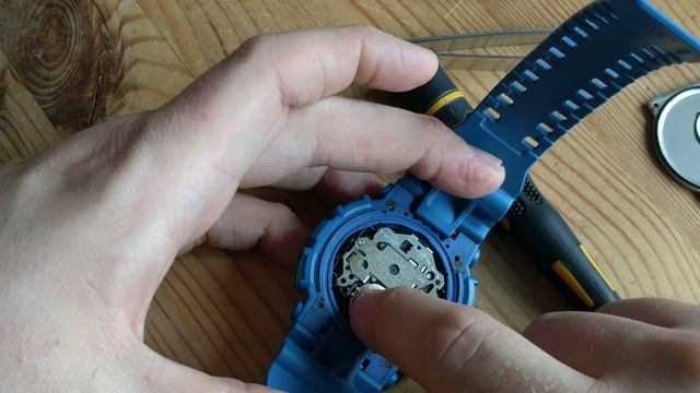 Casio GShock battery change GA110 tutorial. HD GA-110 смотреть онлайн