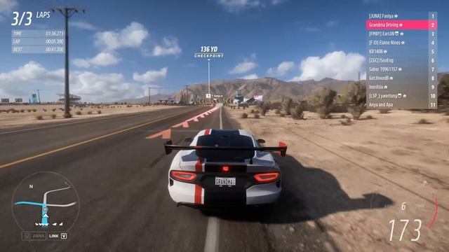 Forza Horizon 5 - 2016 Viper ACR Is Now a Strong Car For S1-Class! смотреть онлайн