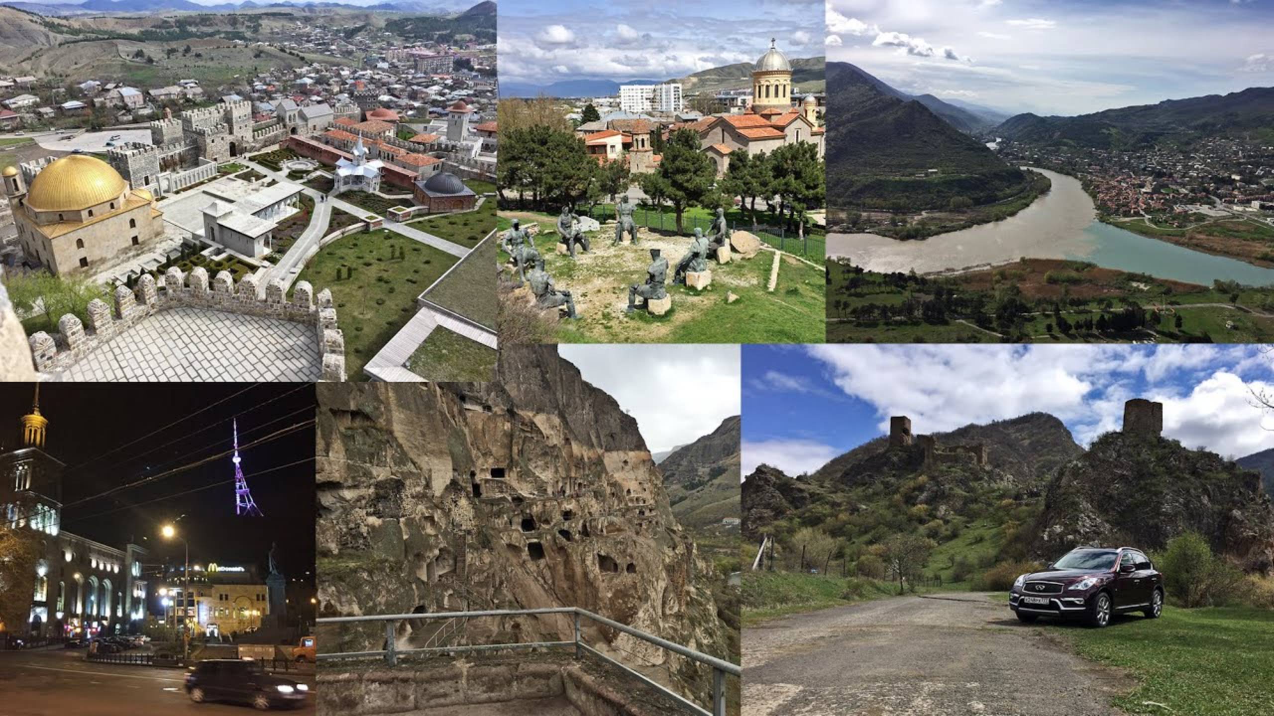 По Грузии на обновлённом Infiniti QX50 — дорожная Кости Болотова смотреть онлайн