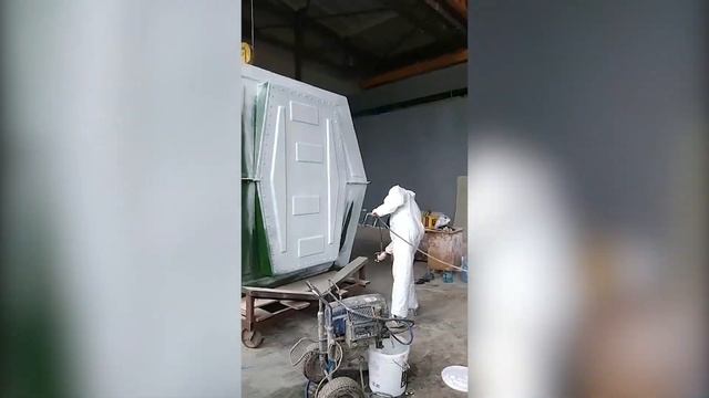 "Броня Акваблок Призм + Броня Классик НГ" в промышленном цикле производства композитных помещений. смотреть онлайн