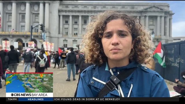 Pro-Palestinian protesters choose Presidents' Day to call for a cease fire in Gaza смотреть онлайн