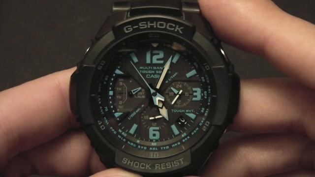 Настройка Casio GW-3000 часть 1