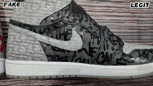 AIR JORDAN 1 HIGH REBELLIONAIRE | LEGIT VS. FAKE DETAILED COMPARISON