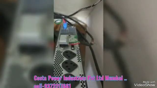 How to install 3 KVA APC make UPS and Exide 12V 65ah 6 nos battery.#vblog #apcups #vlogs #exide смотреть онлайн
