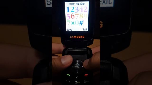 Samsung SGH-X566 incoming call (With ID) смотреть онлайн
