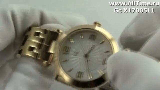 Женские наручные швейцарские часы Gc X17005L1 смотреть онлайн