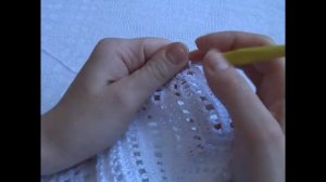 Мастер класс. Крестильное платье крючком для девочки. Часть 3. Оформляем платье.