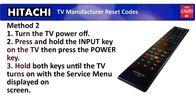 How To Enter HITACHI TV Service Menu Code || LED TV Hard Reset Easy Method смотреть онлайн