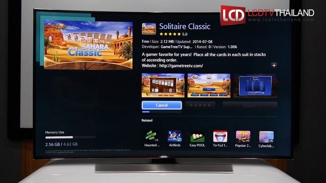 สอนดาวน์โหลดแอพพลิเคชั่นบน Samsung Smart TV ง่ายมากๆ ! смотреть онлайн