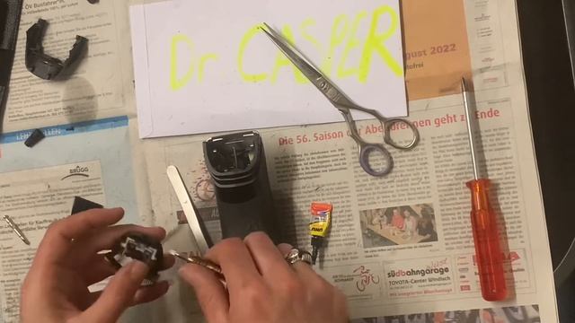 Panasonic Er 1611 Kleine Reparatur#keşfet #youtube  #panasonic