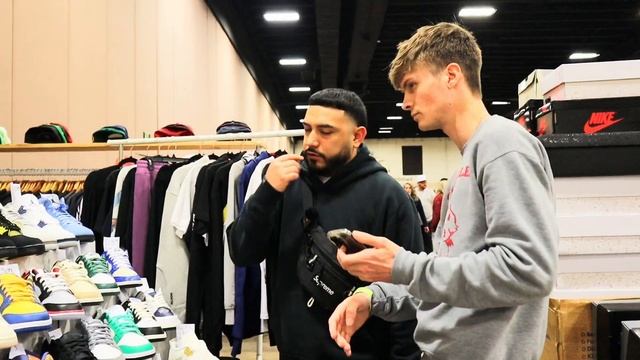 Spending 15k in 20 minutes at Texas Sneaker Convention!! смотреть онлайн