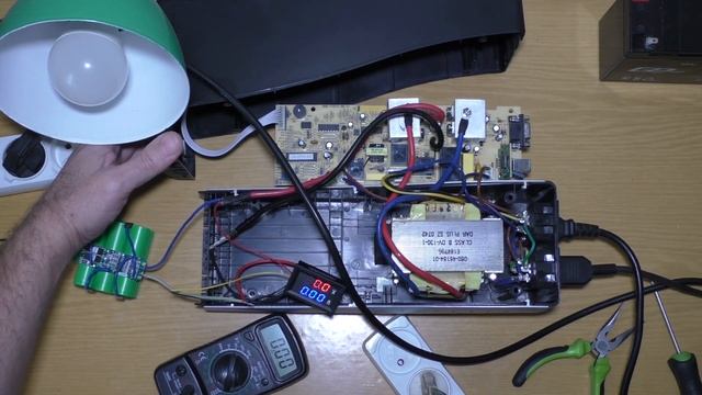 Переводим ИБП на литий-ион. Нюансы. смотреть онлайн