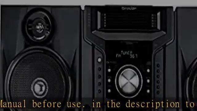Sharp CD-BH950 Sharp 240W 5-Disc Mini Shelf Speaker System with Cassette and Bluetooth смотреть онлайн