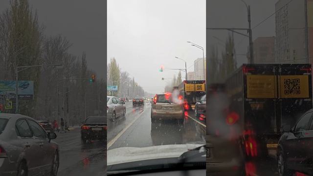 Первый снег Нижнний Новгород 1 ноября 2024г. смотреть онлайн