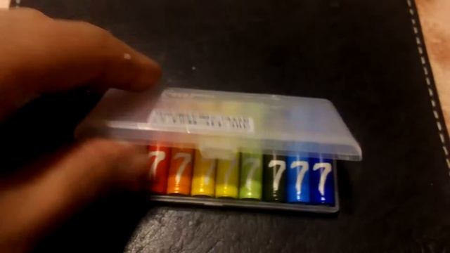 10PCS Original XiaoMi Rainbow AAA Alkaline Battery - COLORFUL смотреть онлайн