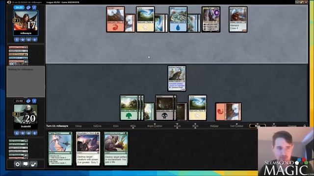 Kaladesh Draft #57 Stipulation Draft Wednesdays with Sam Rubin Match 1 смотреть онлайн