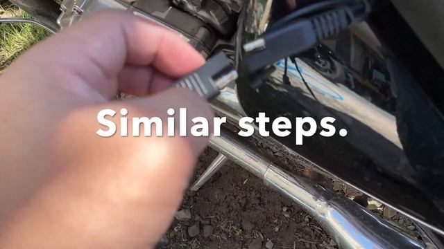 How To Charge Motorcycle Battery Using Harley Davidson 1-Amp Battery Charger смотреть онлайн