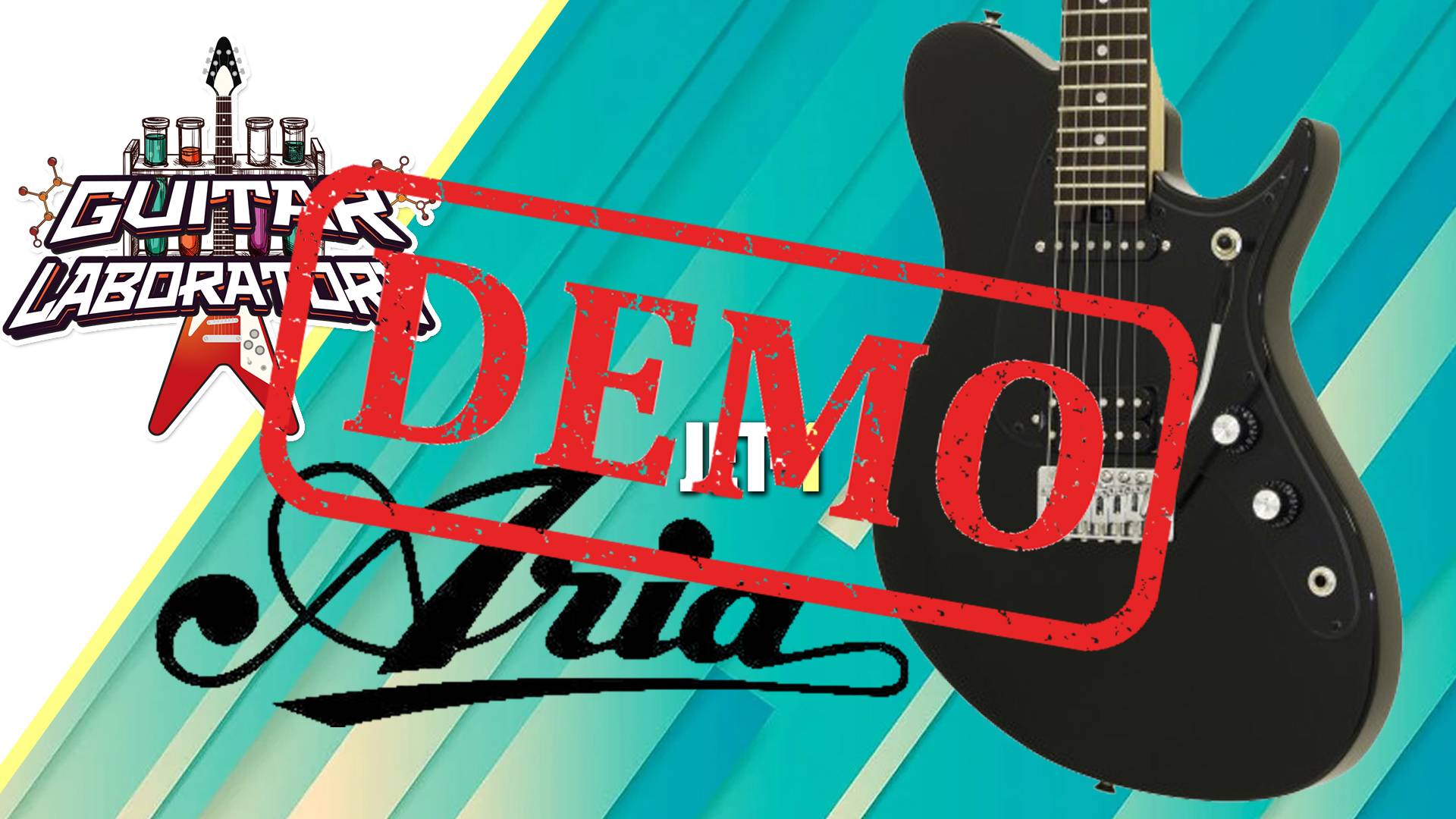 Электрогитара ARIA JET-1 - демонстрация звучания смотреть онлайн