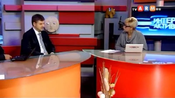 ARM TV - Программа Интерактив ТВ - Денис Бриль 16.09.11.flv