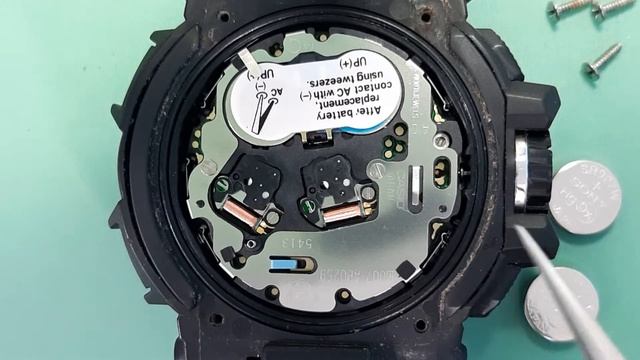 How To Change Battery and AC Reset G-SHOCK G MIX GBA-400 Bluetooth Watch | SolimBD | DIY смотреть онлайн