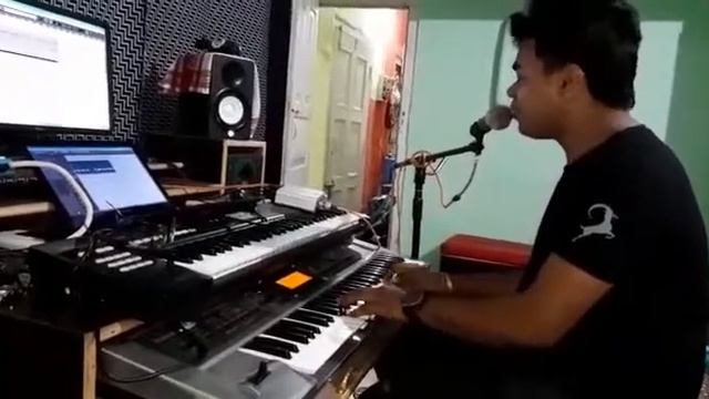 Prandeep Da @Radha Song In Studio ❤❤❤ 💞💞💞 Original Song Dricption Ot Asa Sabo Para💞💞❤❤🙏🙏